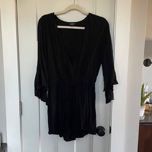 Express Black Romper